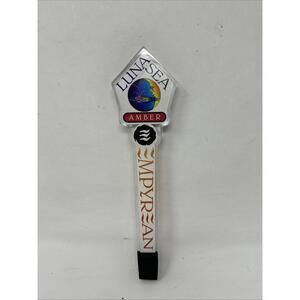 EMPYREAN LUNASEA Amber Beer - BAR TAP HANDLE / TAPPER Lincoln Nebraska Brewery